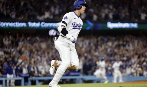 【MLB】大谷翔平、ドジャース地区優勝に花を添える大記録　23年ぶり史上19人目の「400塁打」達成　松井裕樹からの二塁打で決めた