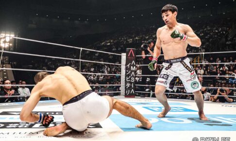【RIZIN.48】「人形のように倒れた」カザフスタンの“処刑人”ダウトベック、衝撃の“108秒殺”　左ストレート一撃で7戦連続1RKO勝ち