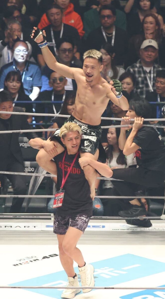 RIZINで一本勝ちの高木凌 パニック症を告白「1カ月前になって、今までで一番練習ができなくて」 RIZINで一本勝ちの高木凌 パニック症を告白「1カ月前になって、今までで一番練習ができなくて」