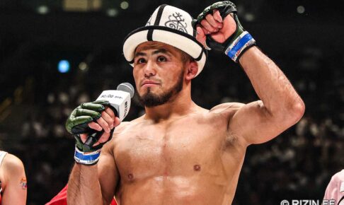 【RIZIN.48】“フィニッシュ率100%男”、2.9キロ体重超過のアーチュレッタに1R一本勝ち　ファン驚愕「フィジカルバグってて草」