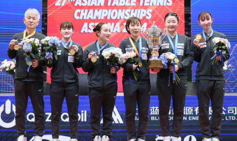 団体金獲得の日本卓球女子にかかるシングルスでの期待　中国の“絶対本命”が棄権、エース早田ひなの復帰＆16歳張本美和に注目【アジア選手権】