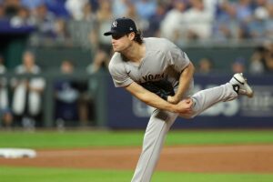 【MLB】ジャッジ不振でも……ヤンキースがリーグ優勝決定シリーズ進出　7回1失点サイ・ヤング賞右腕コールがエースの貫禄