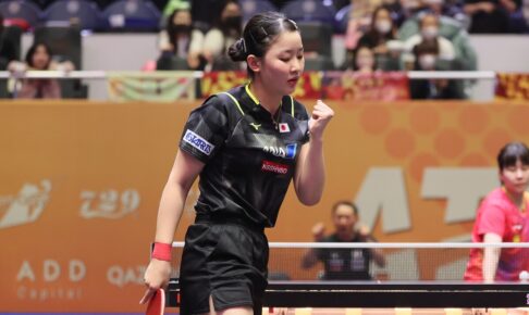 張本美和が繰り広げた孫穎莎との“死闘”　世界女王は驚異の逆転に「すべてのポイントに集中」「自分を信じなければいけない」【ITTF-ATTUアジアカップ】