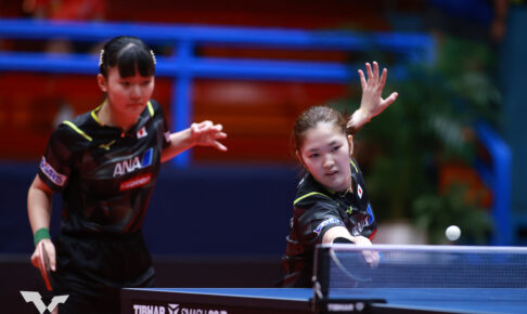 張本美和が三冠獲得に前進　木原美悠とのダブルスでインドペアを下し決勝進出　大藤沙月、横井咲桜ペアとの同士討ちが実現【アジア選手権】