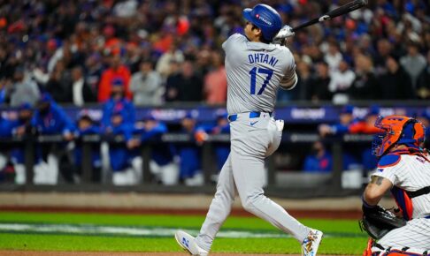 【MLB】大谷翔平、2試合連発“190キロ”先頭打者アーチ　敵地沈黙の一撃「彼は止められない」