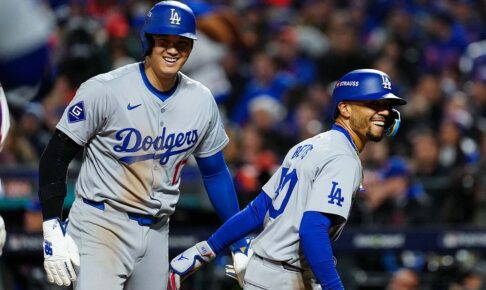 【MLB】大谷翔平とベッツの1、2番コンビは「最高のワンツーパンチ」　大エースのカーショーが太鼓判　米メディアも「2人のモンスター」と称賛