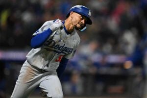 【MLB】崖っぷちドジャース、WS第6戦はスミスの適時打で先制点 “4番”ベッツも貴重な追加点の一打 ドジャースのムーキー・ベッツ