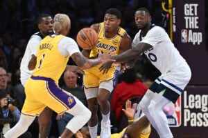 【NBA】開幕戦で18得点を挙げたレイカーズ八村塁　米メディアもアンソニー・デイビスに次ぐ高評価「一貫して積極的に攻撃関与」