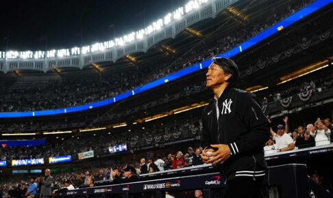 【MLB】PS10発男・松井秀喜氏のノーバン始球式でヤ軍打線に“着火”か……ジャッジ3号、スタントン7号など打線爆発