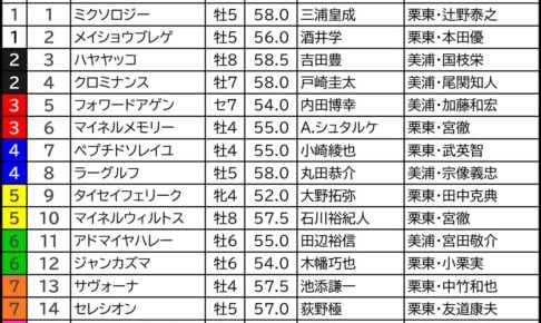 【アルゼンチン共和国杯2024】大口投票パトロール “6人気以下”の伏兵に複勝「100万円」 混戦模様で投票は分散傾向 アルゼンチン共和国杯2024の枠順