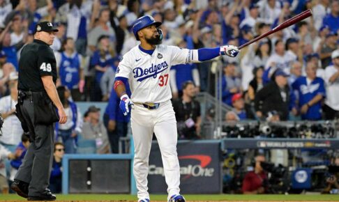 動向が注目されるドジャースのテオスカー・ヘルナンデス外野手