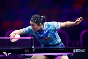 張本美和、平野美宇との注目対決勝利に「期待通りの活躍を見せた」　大会公式は決勝進出にも期待「あと2勝でタイトル争いに到達」【WTTチャンピオンズフランクフルト】