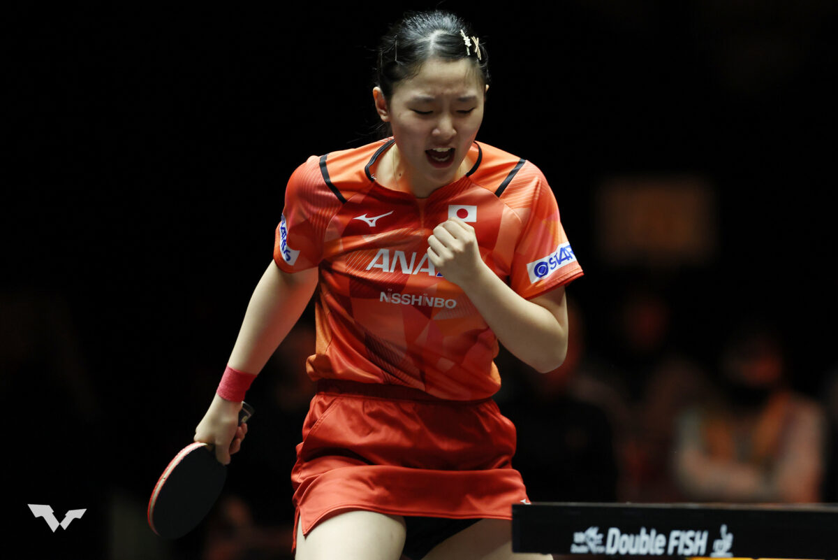 張本美和が明かした進化の要因「トップ選手になってくると……」　中国勢との対戦も手ごたえ「怖さはなくなってきた」【WTTファイナルズ福岡】