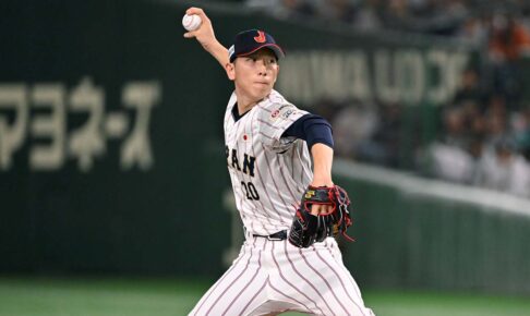 【プレミア12】連覇かけた決勝戦は緊迫した投手戦に 先発・戸郷翔征が3回2安打無失点と好投中 【プレミア12】連覇かけた決勝戦は緊迫した投手戦に 先発・戸郷翔征が3回2安打無失点と好投中