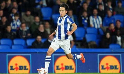 久保建英に海外「8.7」の高採点　無敗の強豪打ち砕く1G1A「無双しすぎ」「バケモンやん」X驚愕