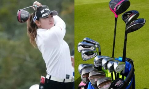 米予選会突破の岩井千怜の14本を分析！　UTでなく飛び系6Iを投入、アイアンはちょいグース……