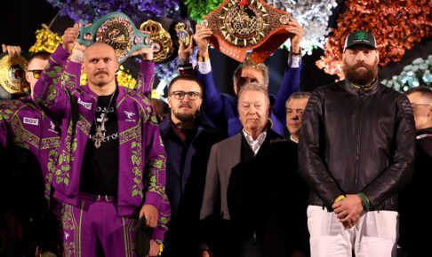 「ウシクvs.フューリー２」は日本時間22日に実施される