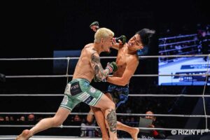 【RIZIN】芦澤竜誠、名曲『しゃぼん玉』で悠々とリングインも……開始54秒でDEEP王者・福田龍彌にKO負け