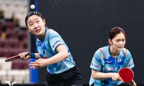 張本美和、木原美悠ペアが世界2位の大藤沙月、横井咲桜ペアと注目マッチアップ　アジア卓球でも熱戦、屈指の若手ペア同士の戦い【WTTスターコンテンダードーハ】