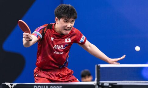張本智和が日本勢トップの3位で自身初の全日本連覇を狙う　戸上隼輔が23位、篠塚大登が26位｜卓球男子世界ランキング（2025年第4週）