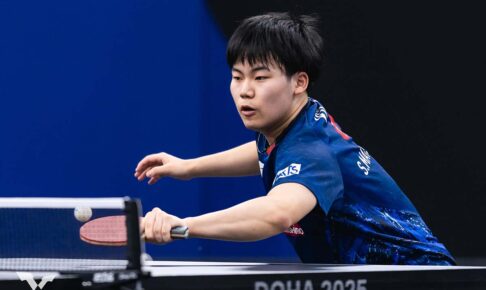 松島輝空、曽根翔を4－2撃破で準決勝進出　17歳の大器がベスト4で張本智和、篠塚大登らと優勝争いか【全日本選手権2025】