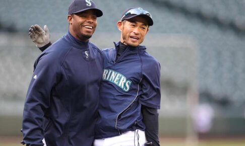 現役時代のイチローとケン・グリフィー・ジュニア
