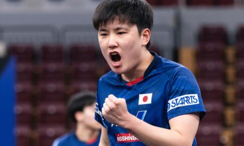 張本智和、優勝候補の王者が4－1勝利で連覇へ好スタート　 17歳の松島輝空は逆転勝ちで上位進出へ初戦突破【全日本選手権2025】