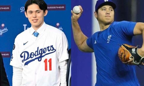 【MLB】「オオタニ対ササキは接戦で……」佐々木朗希、公式が言及した“投手・大谷翔平”との比較　23歳の将来性には太鼓判