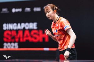 早田ひなが5位、張本美和が6位、大藤沙月がシンガポールで元世界1位に敗れて8位｜卓球女子世界ランキング（2025年第7週）
