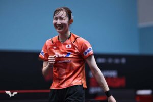 早田ひな、世界4位との激闘で見せた復調の気配「ハヤタの状態は絶好調」　中国メディアも技術を称賛、シンガポールで放った存在感