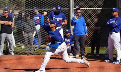 【MLB】大谷翔平、初ブルペン最速151キロに指揮官が与えた評価「ショウヘイにとって……」　公式が“完全復帰”へのプロセスに言及
