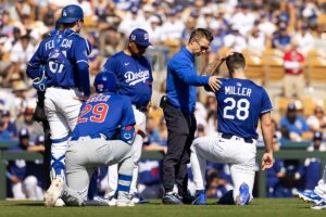 【MLB】ド軍の剛腕ミラーが無事を報告「マウンドに戻るのが待ちきれない」　頭部に“170キロ”打球直撃も「恐ろしい瞬間だったが、大丈夫」