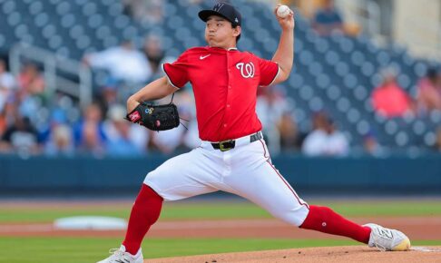 【MLB】「今日は特別な日」ナショナルズ小笠原慎之介がOP戦初登板　メッツ相手に1回1安打無失点、わずか8球で退け「問題なかった」