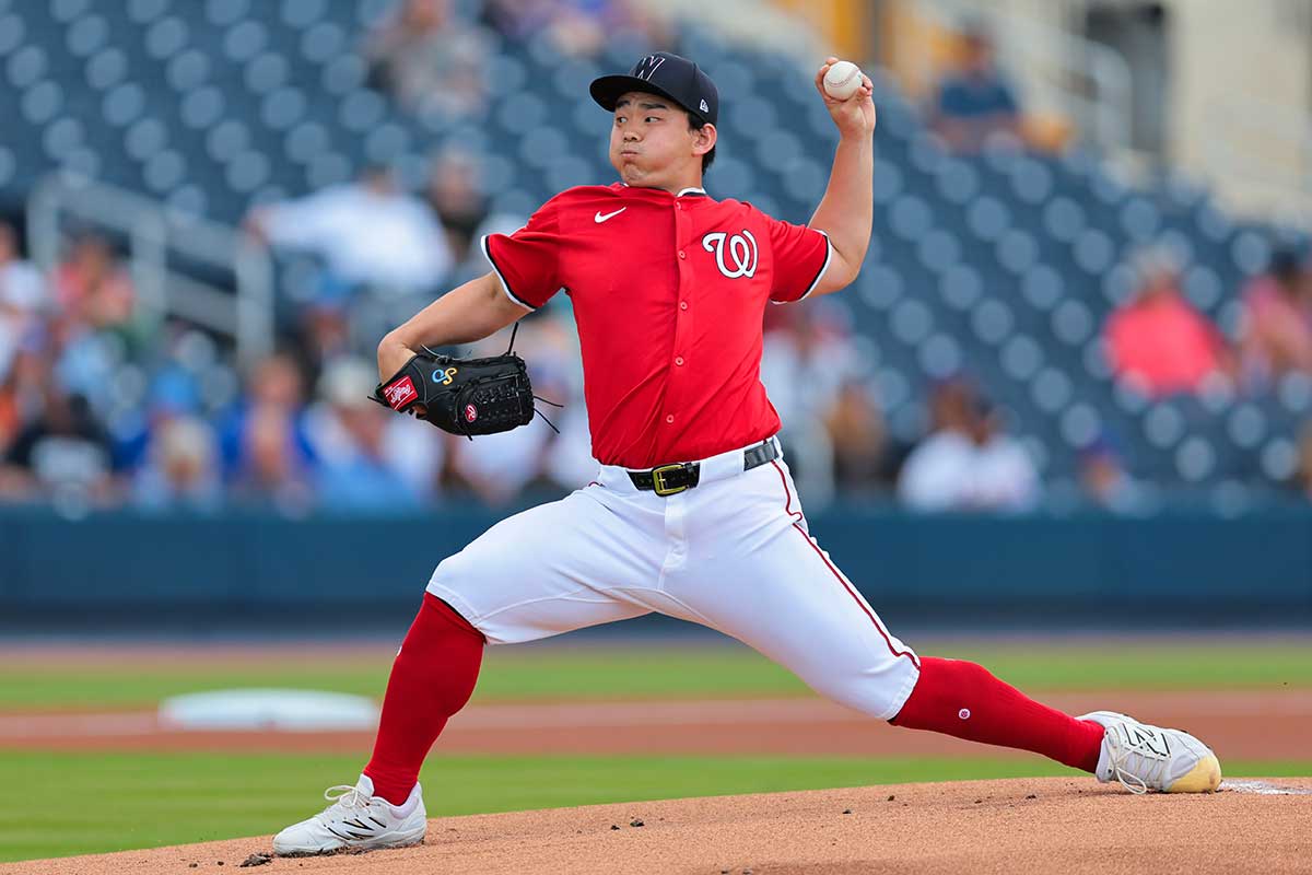【MLB】「今日は特別な日」ナショナルズ小笠原慎之介がOP戦初登板 メッツ相手に1回1安打無失点、わずか8球で退け「問題なかった」 【MLB】「今日は特別な日」ナショナルズ小笠原慎之介がOP戦初登板 メッツ相手に1回1安打無失点、わずか8球で退け「問題なかった」