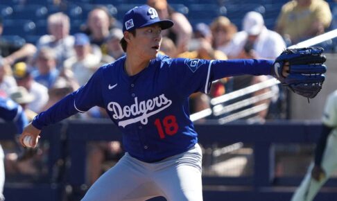 【MLB】山本由伸、全75球の公式投球データ詳細　キャンプ最終登板はスプリットで無双【3月11日Dバックス戦】