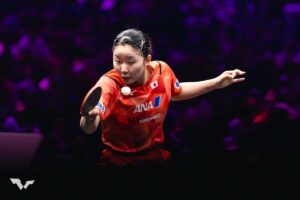 張本美和、世界10位の韓国エースに完勝で2冠に王手　申裕斌をストレート撃破で木原美悠とのダブルスに続くタイトル視界【WTTスターコンテンダーチェンナイ】