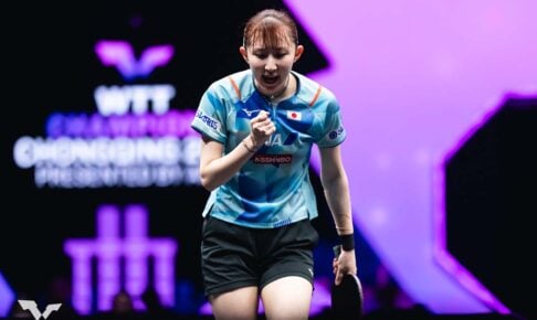 早田ひな、世界3位の王芸迪と白熱ラリー展開も中国超えならず　エースが1－3で敗れベスト4進出逃す【WTTチャンピオンズ重慶】