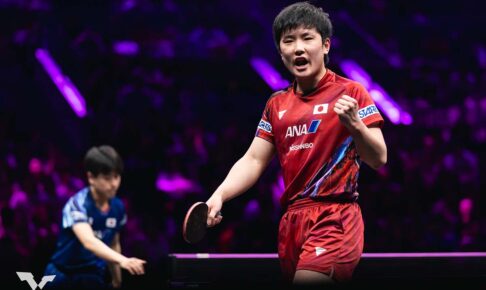 張本智和、躍進の“同級生”篠塚大登との打ち合い制し準決勝へ　注目の日本人対決に勝利でベスト4入り【WTTチャンピオンズ重慶】