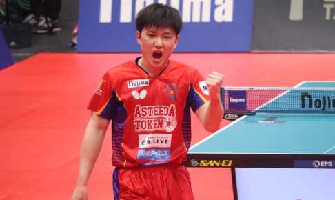 張本智和が3シーズン在籍の琉球退団を発表　驚異の勝率“83.1％”で絶対的エースに君臨、移籍初年度にPO制覇【Tリーグ】