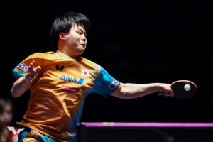 松島輝空、8強入りの第4シードにかかる優勝争いへの期待　17歳に敗戦の中国選手は「サービスとレシーブに苦しんだ」【WTTスターコンテンダー太原】