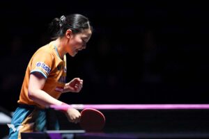 張本美和、初陣でのストレート勝利に手応え「2パターンの戦術を用意できた」　世界5位に浮上の16歳が上位進出なるか【WTTチャンピオンズ仁川】