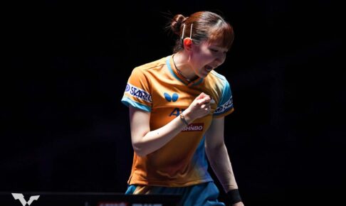 早田ひな、サウスポー対決に勝利でグループリーグ突破　張本美和、大藤沙月に続き決勝T進出を確定【ITTF男女ワールドカップ】