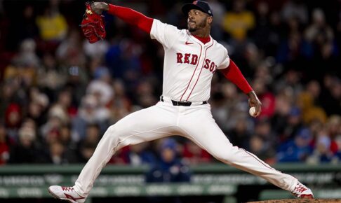 【MLB】37歳で衰えぬ剛腕、世界最速男チャップマンが「164キロ」計測　実況席が困惑「あの速さは打てないだろ……」