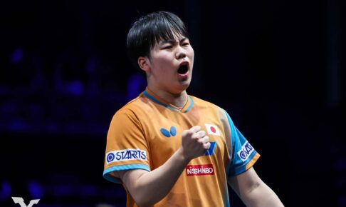 松島輝空、世界2位・王楚欽とのサウスポー対決に公式注目　前回フルゲームの激闘で王者も警戒か「第2シードは油断しない」【WTTチャンピオンズマカオ】