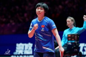 次世代サウスポーが振り返る伊藤美誠撃破「最後まで諦めない」　中国メディアは飛躍の世界7位を評価「新たな時代の主力」【ITTF男女ワールドカップ】