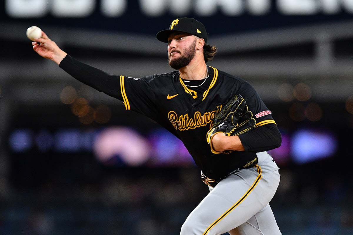 【MLB】スキーンズ、全108球の公式投球データ詳細　22歳が7球種で熟練の駆け引き、最速99.7マイル【4月26日ドジャース戦】