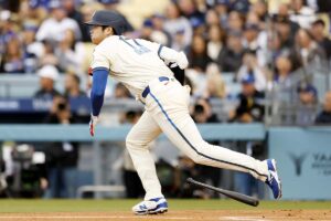 【MLB】大谷翔平、初回に162キロ二塁打でチャンスメイク　同点のホーム踏み初勝利目指す佐々木朗希を援護