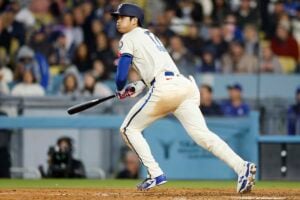 【MLB】「オオタニが3度目の長打を放つ」大谷翔平、左中間への適時二塁打で4度目猛打賞　6つ目の盗塁成功で足でも魅了