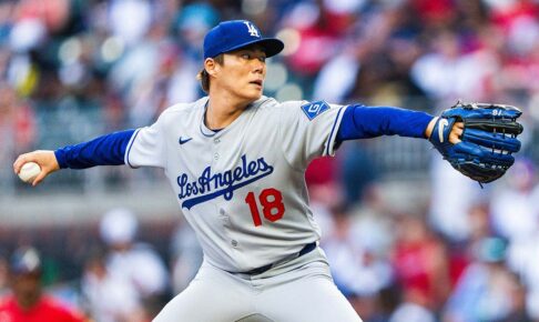 【MLB】山本由伸、全91球の公式投球データ詳細　高低の揺さぶりでゴロ量産、ハードヒットは4球のみ【5月3日ブレーブス戦】
