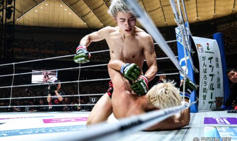 【RIZIN】「相手の動きを察知する能力を持っている」平本丈、RISE二階級覇者・田丸辰に完勝　MMAの洗礼浴びせる